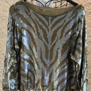 Vintage sequin top from Las Vegas